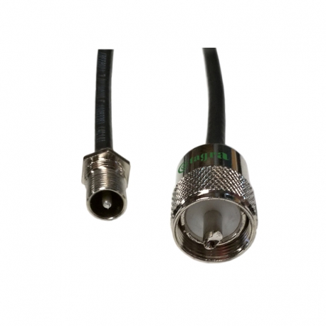 LC-55 - CABLE 5,5 METRES CONNECTEURS PL / CM⁠-⁠52 - 