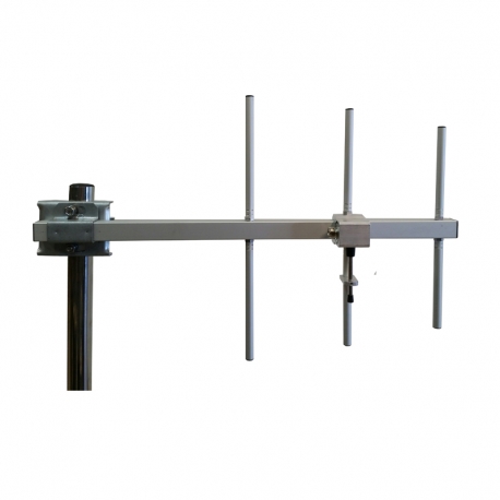 AUC-3A - ANTENNE YAGI 3 ELEMENTS UHF 400⁠-⁠420 MHz - 