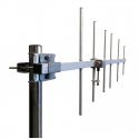 AUC-6D - ANTENNE YAGI 6 ELEMENTS UHF 445-460 MHz