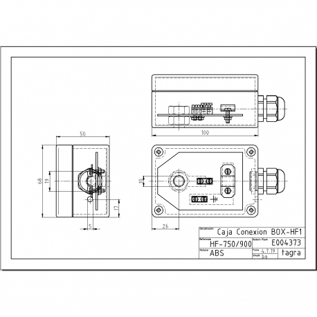 HF-750 - ANTENA HF OMNI BASE 1.4⁠-⁠30 MHz - 