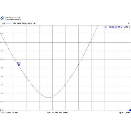 MONT BLANC - OMNI BASE ANTENNA CB 26⁠-⁠28 MHz - Low band