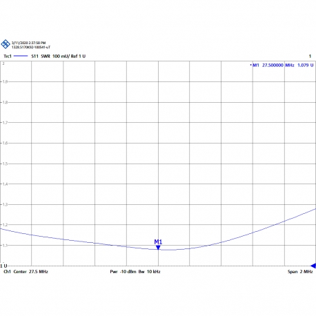 AH-01 - OMNI ANTENNA BASE CB 27 MHz - 27.5 MHZ