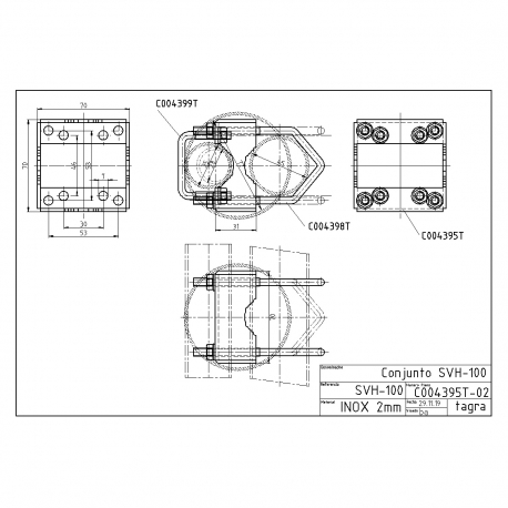 SVH-100 - MAST SUPPORT - 