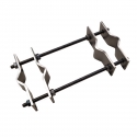 B-8080 - ACCESORIES - SUPPORTS - STAINLESS STEEL/GALV SUPPORT FOR MAST 40-80 MM