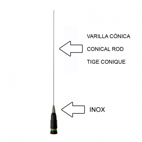 QS-58 - KIT OMNI MOVIL RQS⁠-⁠58 + BL⁠-⁠01 + LC⁠-⁠45, 136⁠-⁠174 MHz - 