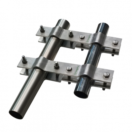 KN-2580 - STAINLESS STEEL SET FOR MAST 28⁠-⁠80 MM (x2) - 