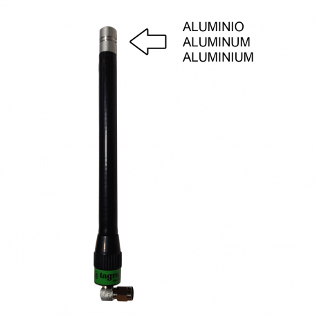 A-144SMB/AC - ANTENA OMNI MOVIL SMA ACODADO VHF 160⁠-⁠170 MHz - 