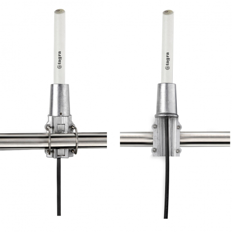 MAX-160/0 - ANTENNE OMNI BASE VHF ALUMINIUM + FIBRE 152⁠-⁠167 MHz - 