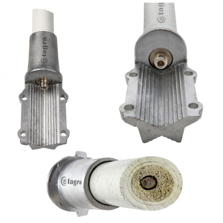 MAX-160 - ANTENNE OMNI VHF ALUMINIUM + FIBRE 152⁠-⁠163 MHz - 
