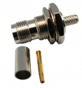 C004221T - CONNECTOR FEMALE TNC CHASSIS CRIMP
