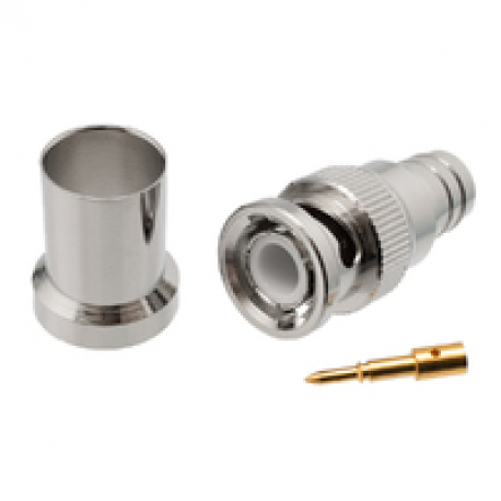 C004426T - CONECTOR BNC MACHO RG⁠-⁠213 CRIMPAR - 
