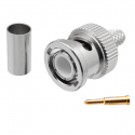 C002837T - CONECTOR BNC MACHO RG-223 CRIMPAR