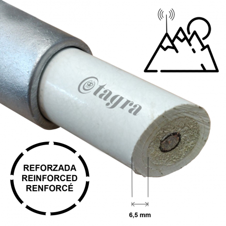 R-MAX-155 - ANTENNE OMNI VHF ALUMINIUM + FIBRE RENFORCÉ 148⁠-⁠158 MHz - 