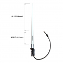 R-MAX-170 - TERRESTRES - VHF - ANTENNE OMNI VHF ALUMINIUM + FIBRE RENFORCÉ 163-174 MHz