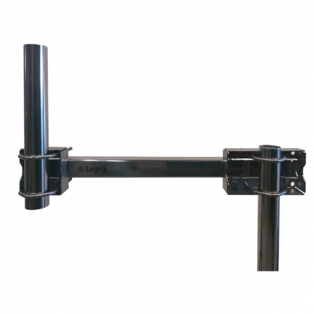 S-4050 - SUPPORT HORITZ. SQUARE INOX 500 MM - 