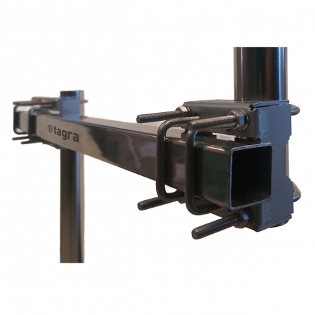 S-4050 - SUPPORT HORITZ. SQUARE INOX 500 MM - 