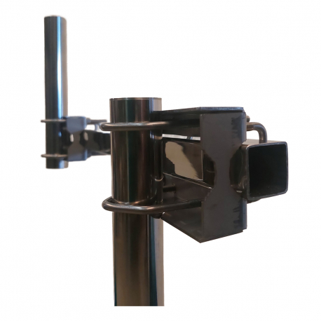 S-4050 - SUPPORT HORITZ. SQUARE INOX 500 MM - 