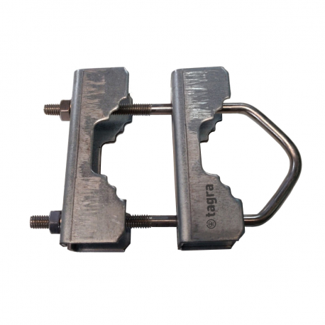 B-2020 - DOUBLE RAILING FLANGE M8 - 