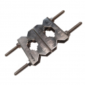 B-3030 - ACCESORIES - SUPPORTS - STAINLESS STEEL/GALV SUPPORT FOR MAST 32-40 MM