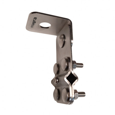 KF-110 - BASE RETROVISOR DE ACERO INOXIDABLE - 