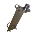 KN-510 - ACCESORIES - SUPPORTS - FIXED MARINE BASE STAINLESS STEEL MAST 1'' THREAD