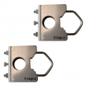 SIX-282 - ACCESORIES - SUPPORTS - STAINLESS STEEL SUPPORT FOR MAST 28 MM (x2)