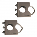 SIX-432 - ACCESORIES - SUPPORTS - STAINLESS STEEL SUPPORT FOR MAST 43 MM (x2)