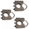 SIX-433 - ACCESORIES - SUPPORTS - STAINLESS STEEL SUPPORT FOR MAST 43 MM (x3)