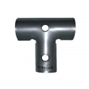 T-CHAPA - ACCESORIES - SUPPORTS - STAINLESS STEEL ''T'' PLATE TO FIX UNION TUBE