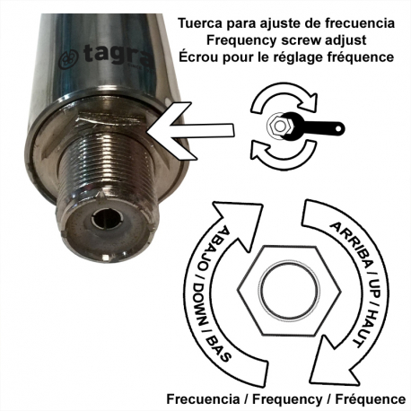 M-27-1/2 - OMNI BASE ANTENNA CB 26⁠-⁠28 MHz - 