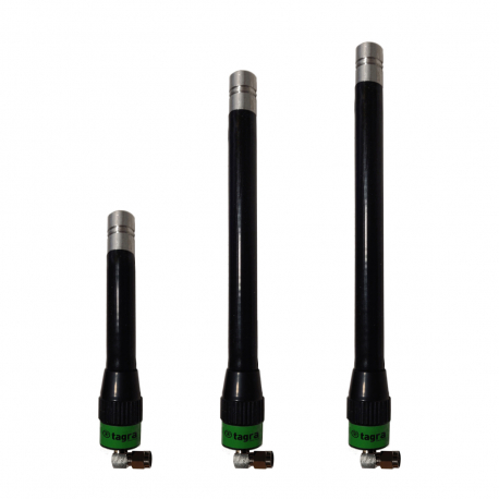 A-400SM AC - ANTENA OMNI MOVIL SMA ACODADO UHF 400⁠-⁠455 MHz - Distintos modelos disponibles