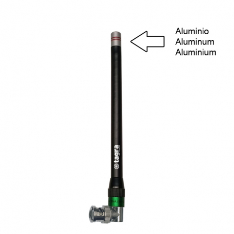 A-144BN AC - ANTENNE OMNI MOBILE BNC ÉLEVÉ VHF 140⁠-⁠150 MHz - 