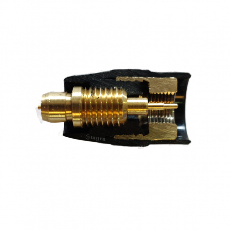 A-380SM AC - ANTENA OMNI MOVIL SMA ACODADO UHF 380⁠-⁠400 MHz - 