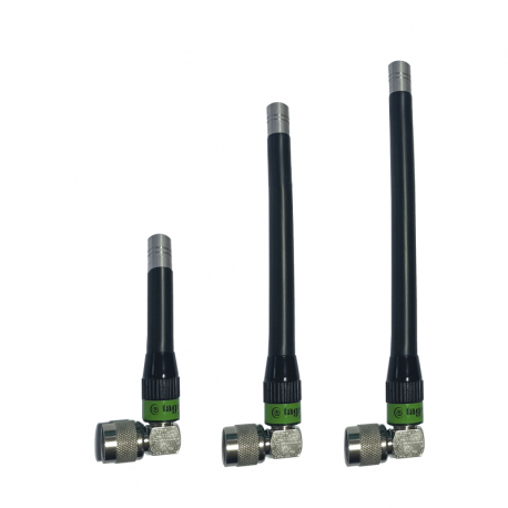 A-380TN AC - ANTENA OMNI WALKIE TNC ACODADO UHF 380⁠-⁠400 MHz - Distintos modelos disponibles